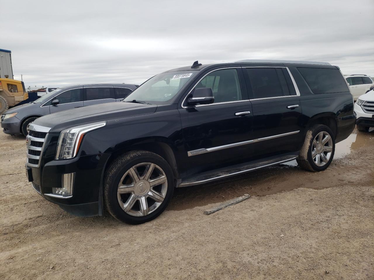 2016 Cadillac Escalade Esv Luxury продається в Amarillo, TX - Hail