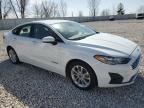 2019 Ford Fusion Se за продажба в Wayland, MI - Normal Wear