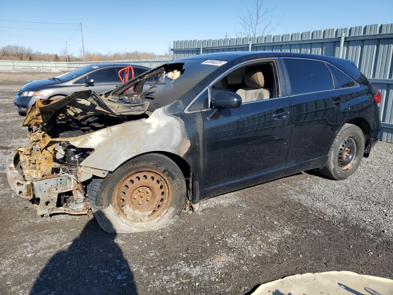 2012 Toyota Venza Le იყიდება Ottawa-ში, ON - Burn - Engine