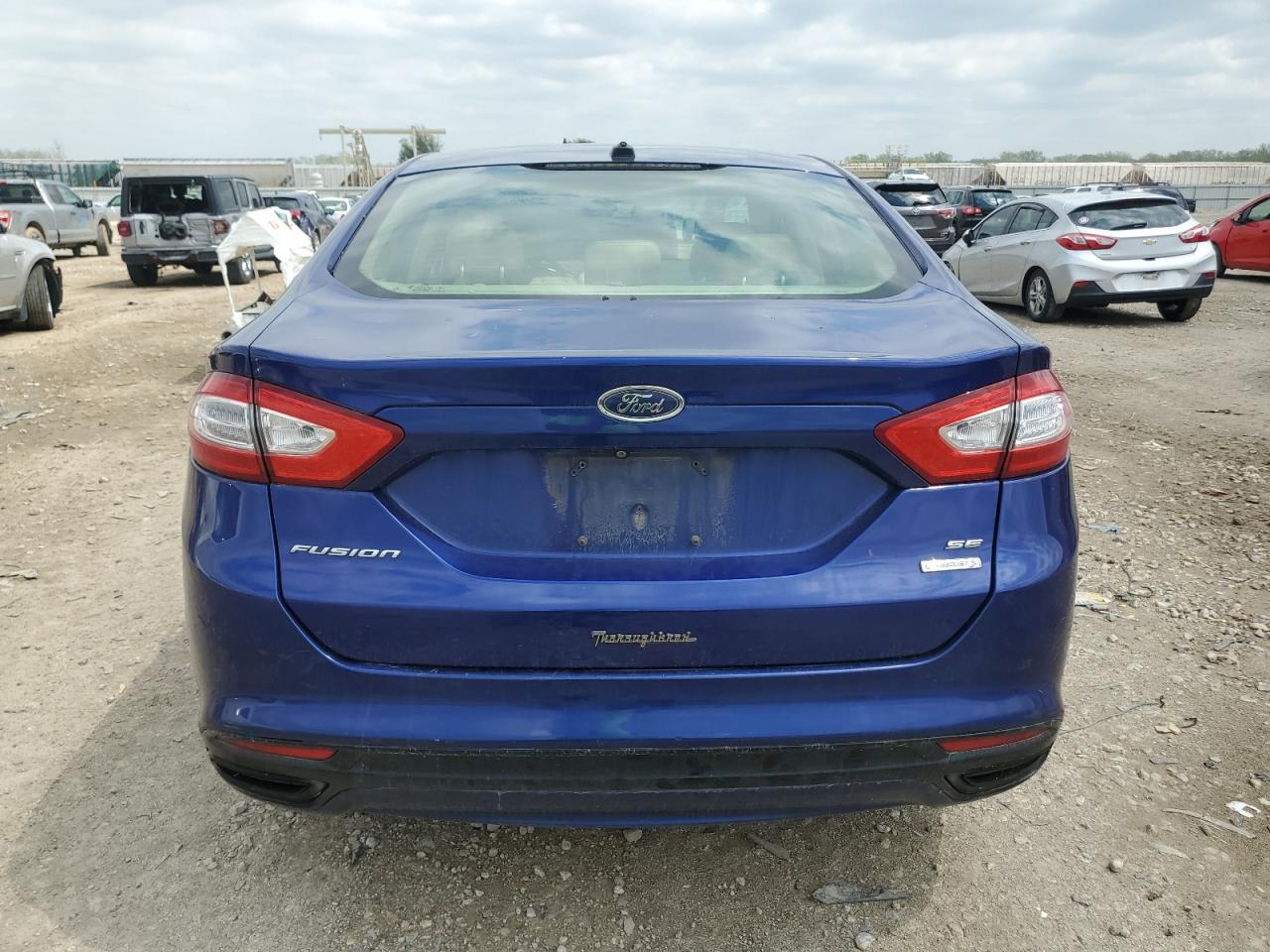 2014 Ford Fusion Se VIN: 3FA6P0H98ER121672 Lot: 53608415