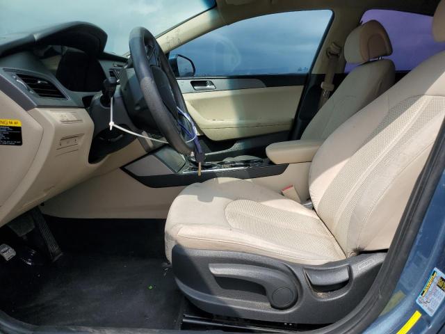  HYUNDAI SONATA 2017 Синий