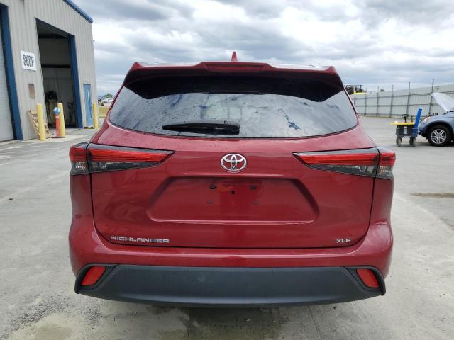  TOYOTA HIGHLANDER 2023 Red