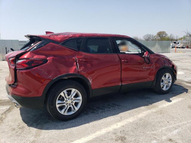  CHEVROLET BLAZER 2021 Czerwony
