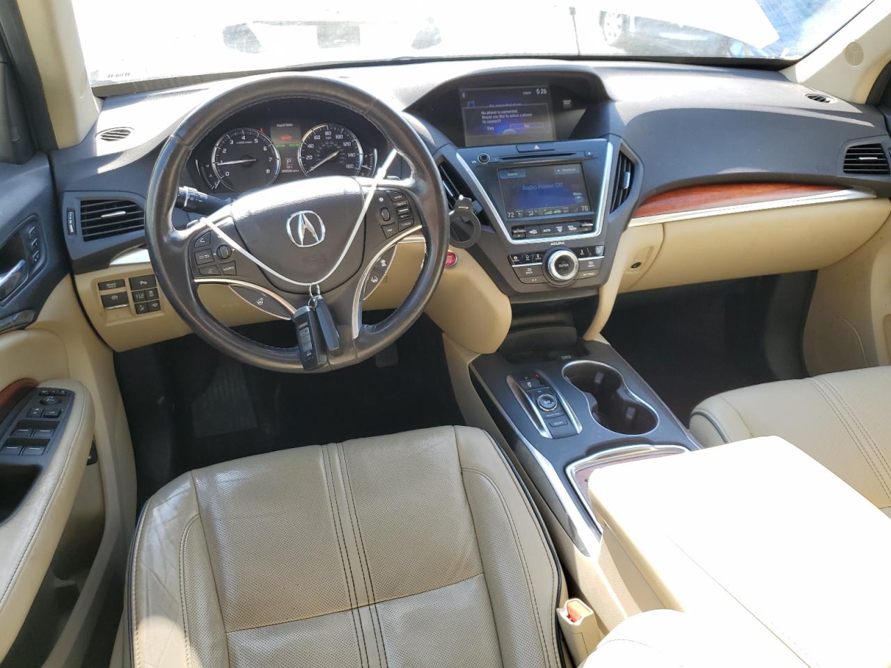 2017 Acura Mdx Advance VIN: 5FRYD4H85HB027733 Lot: 53807465