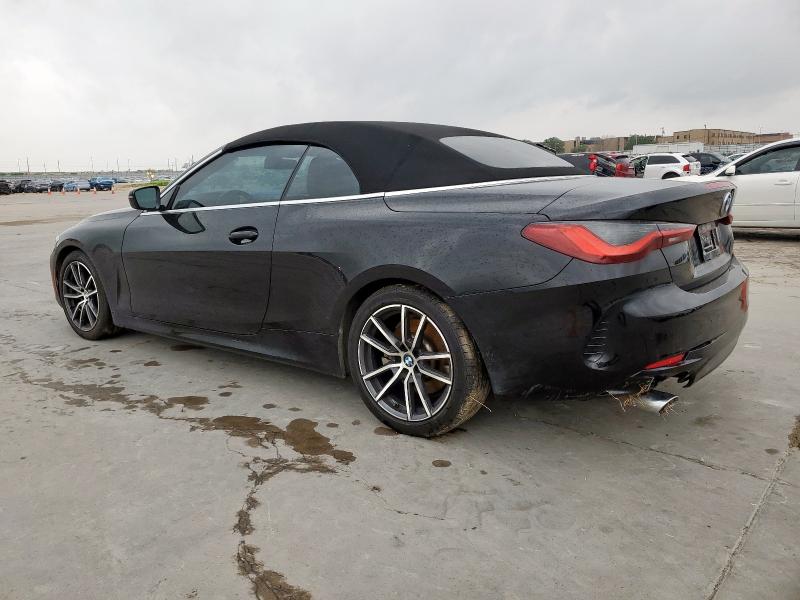  BMW 4 SERIES 2021 Черный