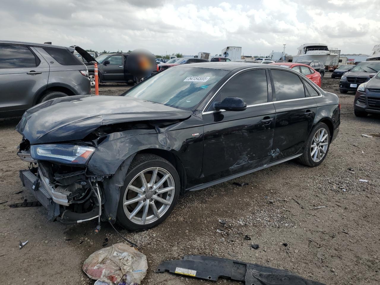 2015 Audi A4 Premium Plus продається в Houston, TX - Front End