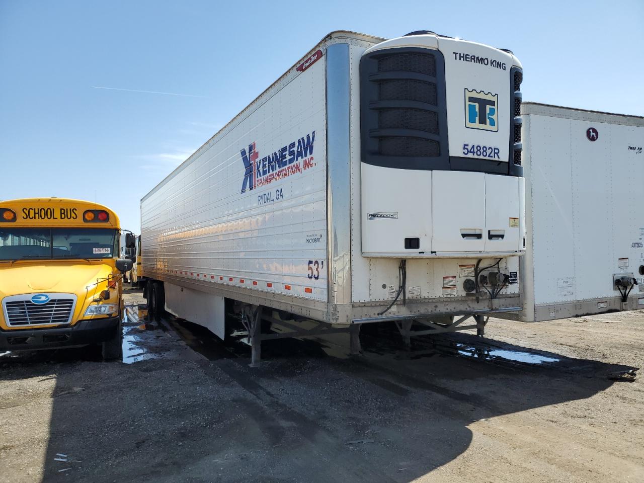 2022 Great Dane Refrigerated Van Trailer zu verkaufen in Brighton, CO - Rollover