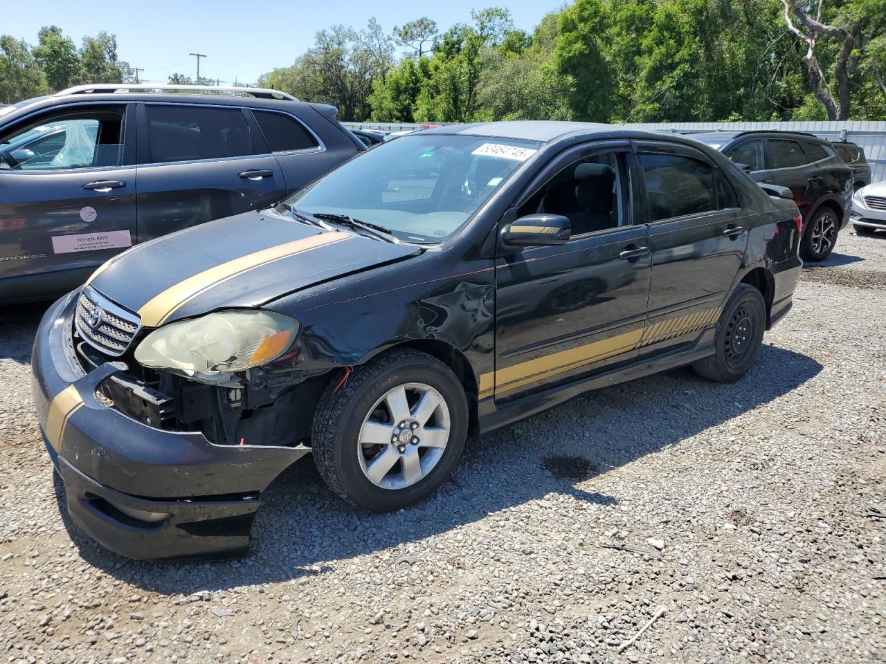 2007 Toyota Corolla Ce للبيع في Riverview، FL - Front End