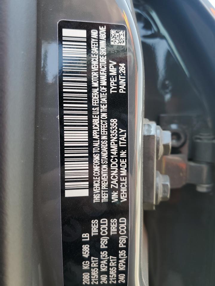 2021 Jeep Renegade Trailhawk VIN: ZACNJDC14MPN35358 Lot: 54552595
