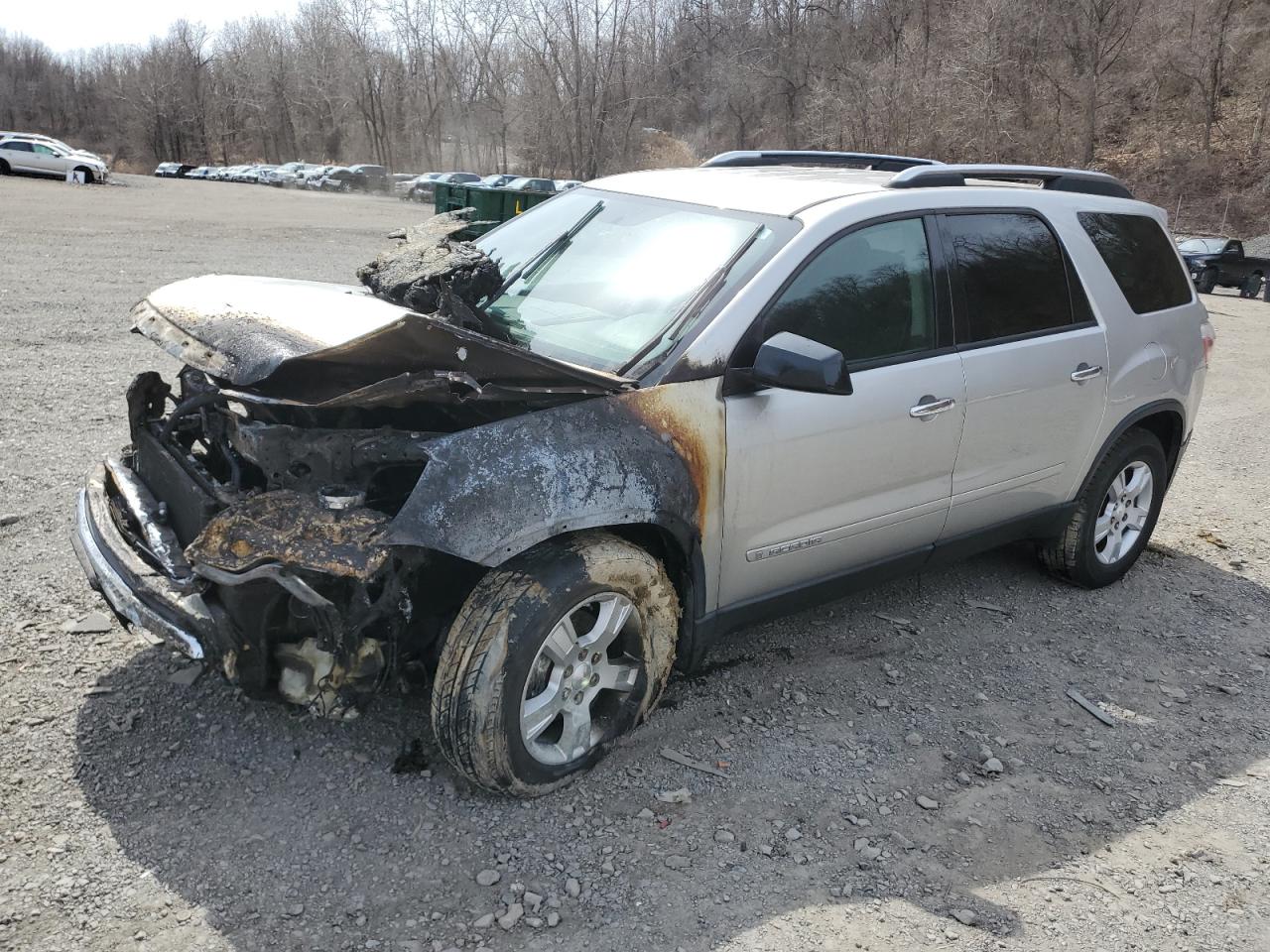 2007 Gmc Acadia Sle for Sale in Marlboro, NY - Burn - Engine
