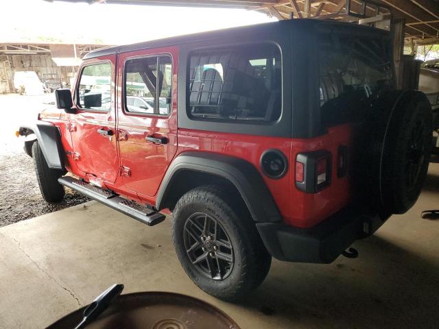  JEEP WRANGLER 2024 Червоний