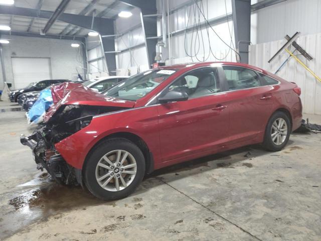 HYUNDAI SONATA 2015 Czerwony