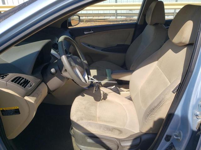  HYUNDAI ACCENT 2014 Blue