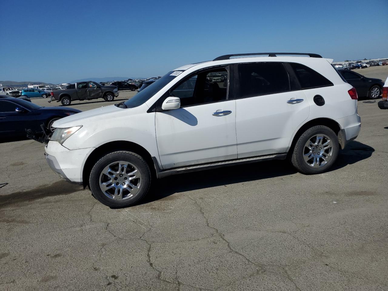 2007 Acura Mdx იყიდება Martinez-ში, CA - Vandalism