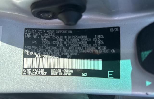 2006 LEXUS LX 470