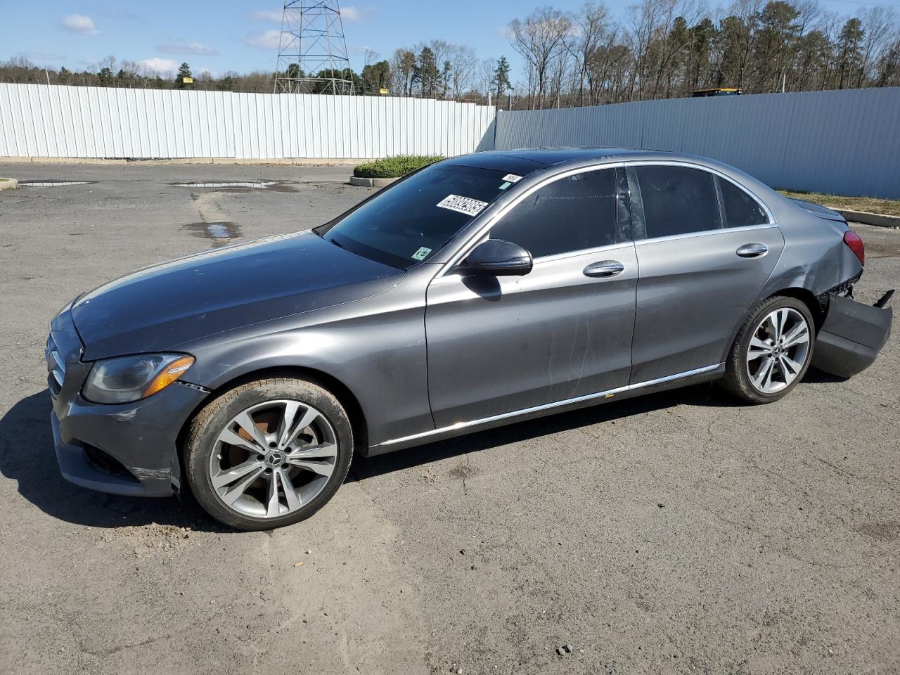 2018 Mercedes-Benz C 300 4Matic იყიდება Glassboro-ში, NJ - Rear End