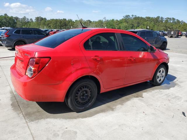  CHEVROLET SONIC 2014 Red
