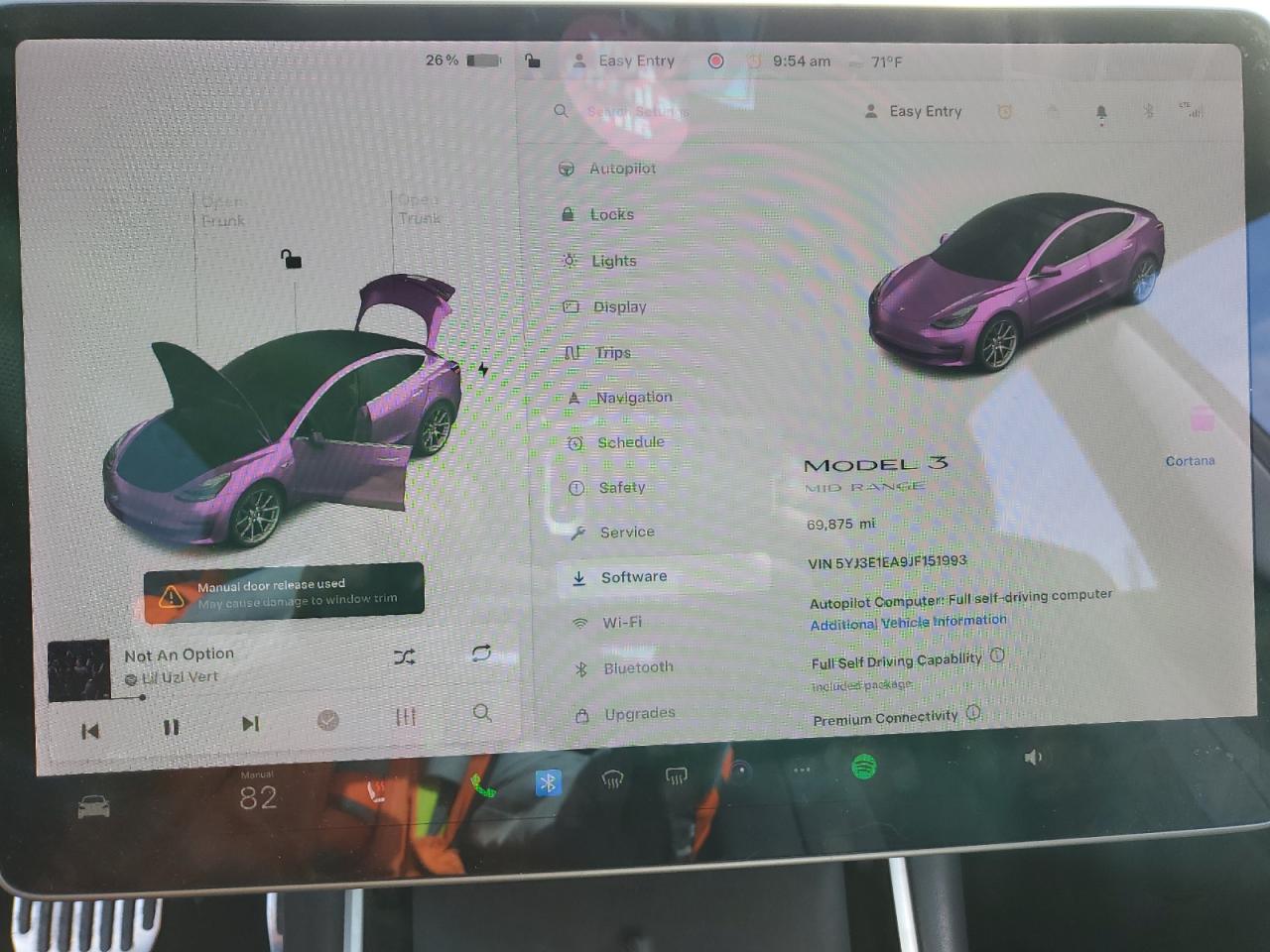 2018 Tesla Model 3 VIN: 5YJ3E1EA9JF151993 Lot: 52365705