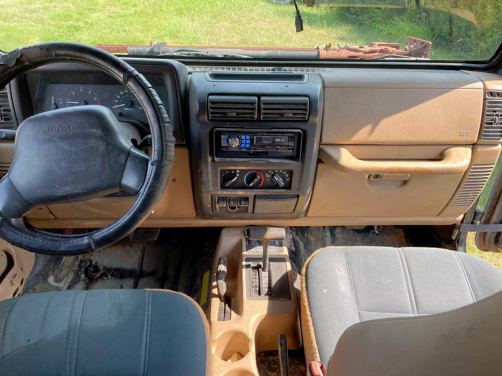 1999 JEEP WRANGLER / TJ SAHARA