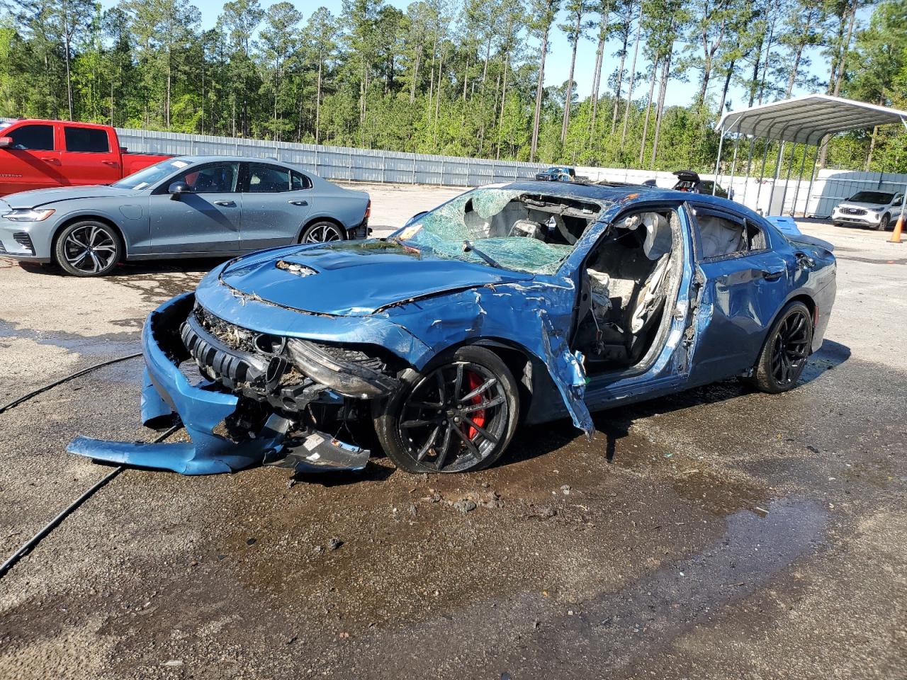 2021 Dodge Charger Scat Pack de vânzare în Harleyville, SC - Rollover