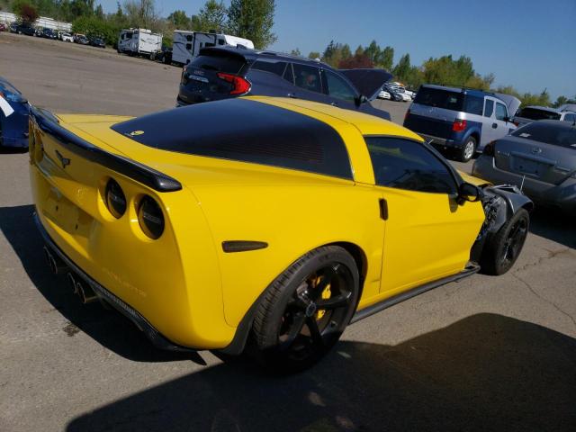 CHEVROLET CORVETTE 2012 Żółty