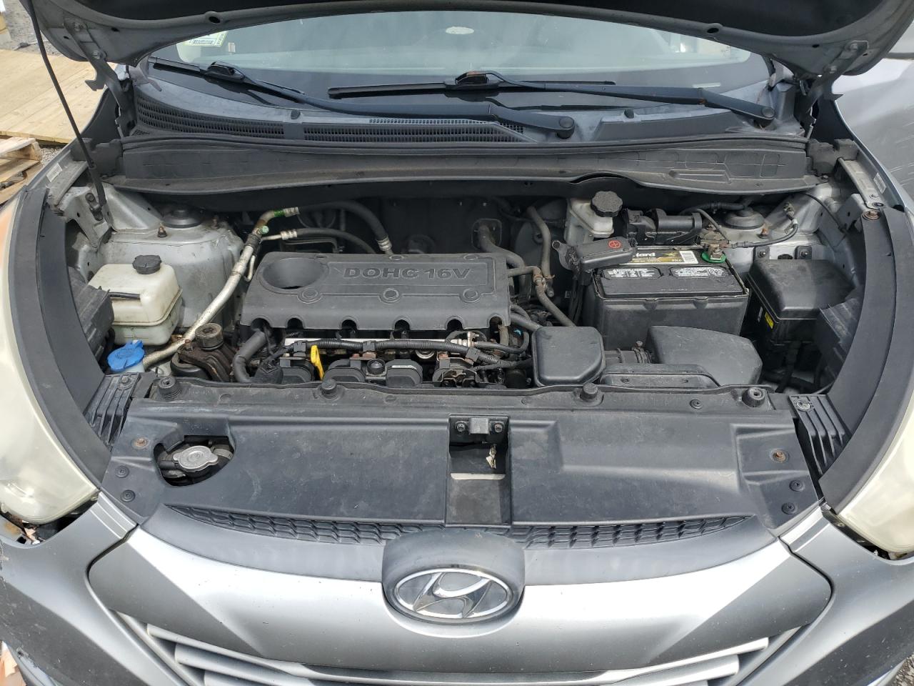 2012 Hyundai Tucson Gls VIN: KM8JUCAC9CU492393 Lot: 51801265