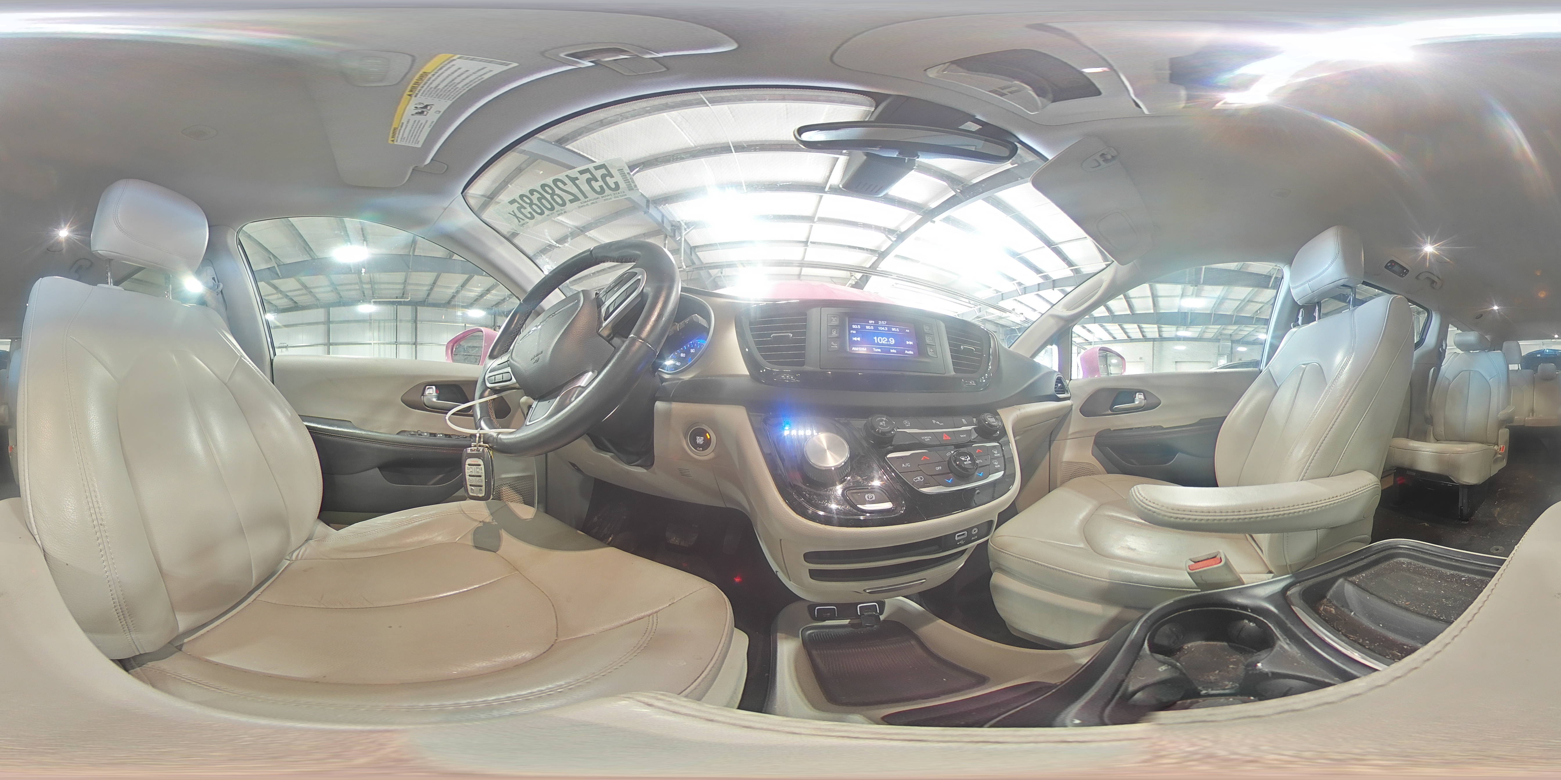 2017 Chrysler Pacifica Touring L VIN: 2C4RC1BG0HR837458 Lot: 55128685