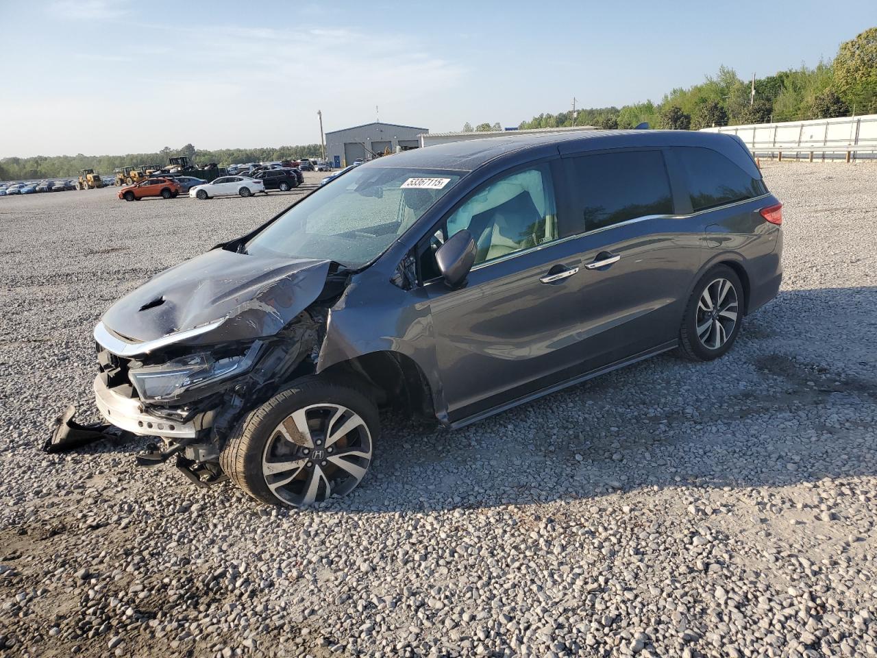 2021 Honda Odyssey Touring на продаже в Memphis, TN - Front End