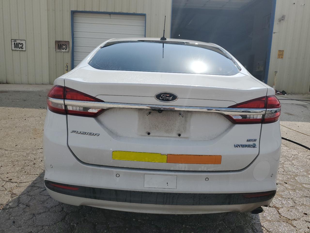 2018 Ford Fusion Se Hybrid VIN: 3FA6P0LU4JR129807 Lot: 54032325