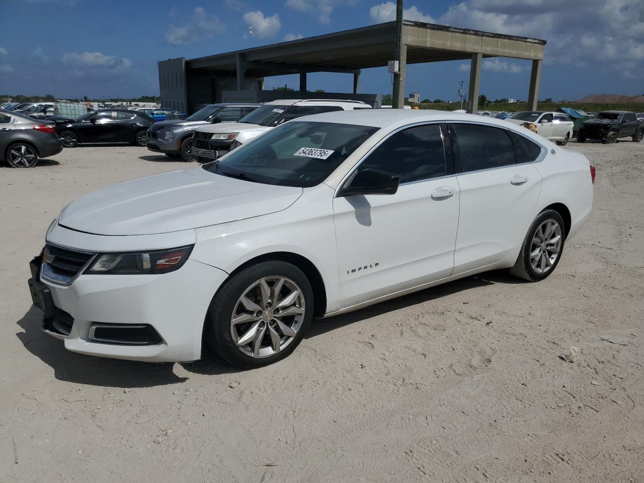 2018 Chevrolet Impala Ls продається в West Palm Beach, FL - Front End