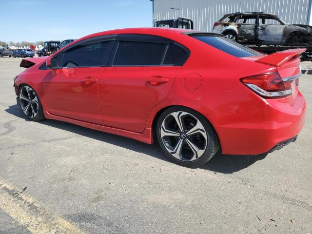 Sedans HONDA CIVIC 2013 Czerwony