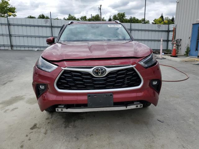  TOYOTA HIGHLANDER 2023 Red