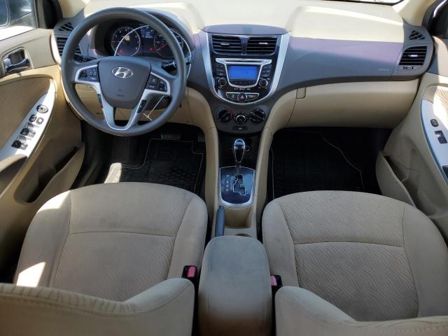  HYUNDAI ACCENT 2012 Чорний