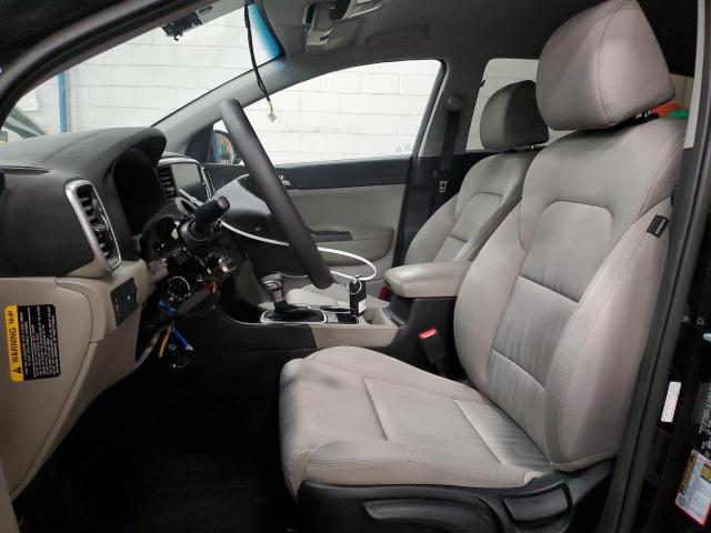  KIA SPORTAGE 2022 Чорний