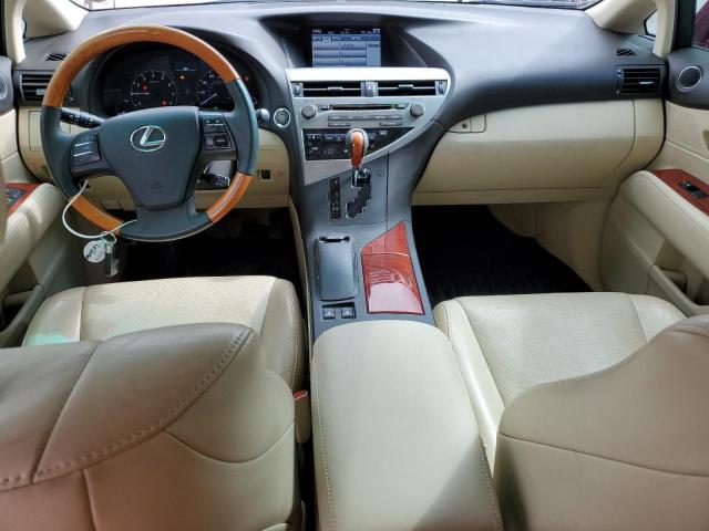  LEXUS RX350 2012 Czerwony