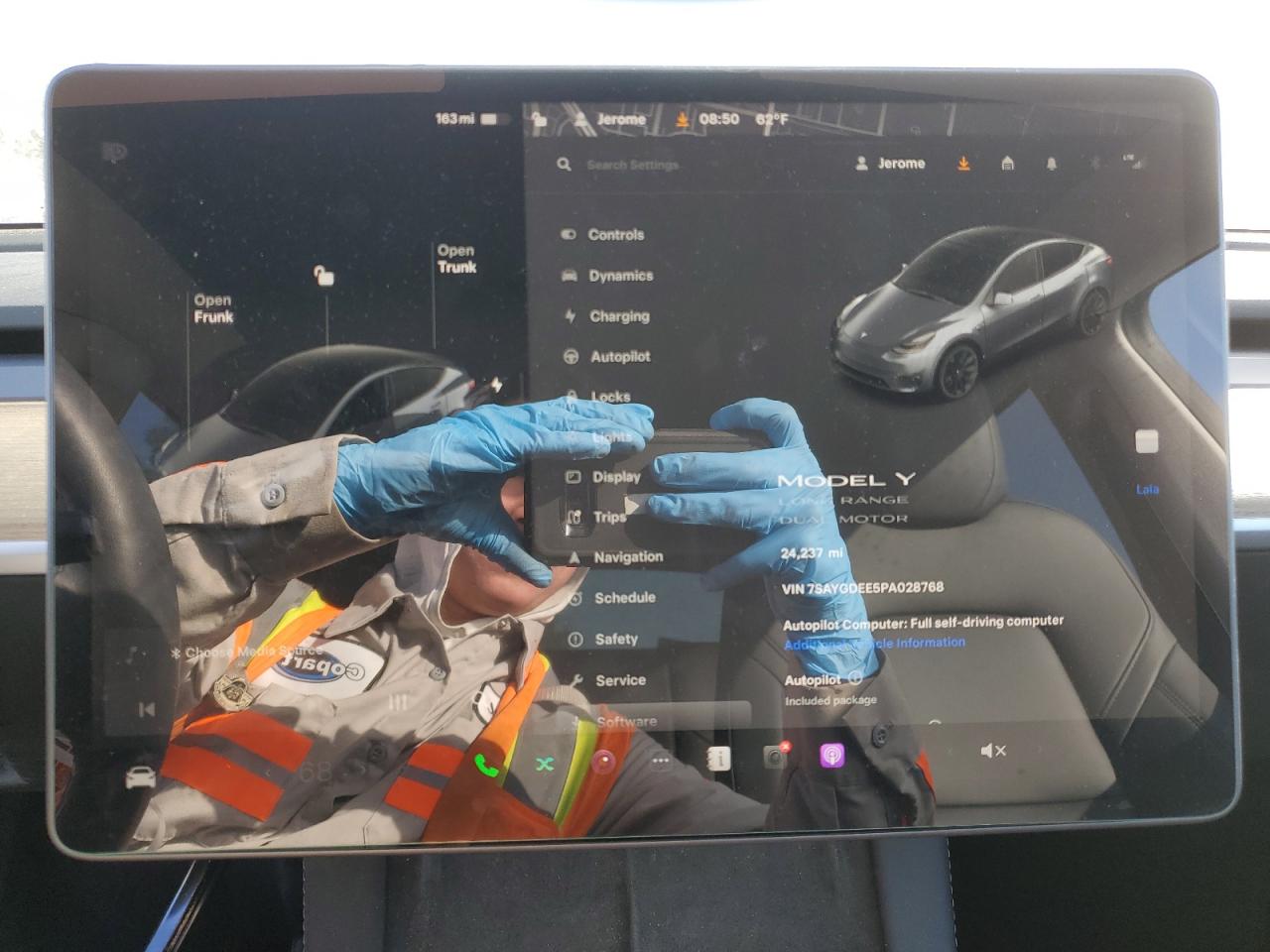 2023 Tesla Model Y VIN: 7SAYGDEE5PA028768 Lot: 51076875