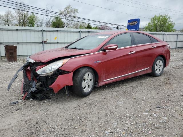  HYUNDAI SONATA 2013 Красный