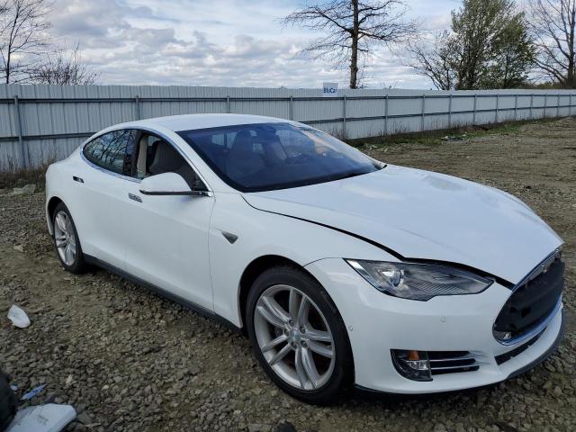 Hatchbacks TESLA MODEL S 2014 White