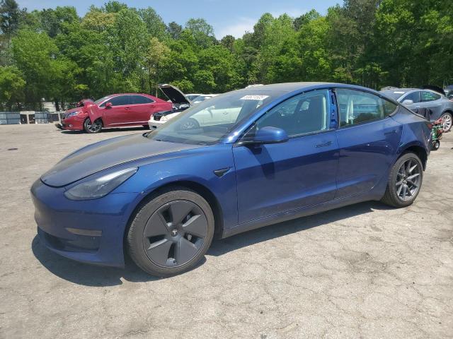  TESLA MODEL 3 2021 Granatowy