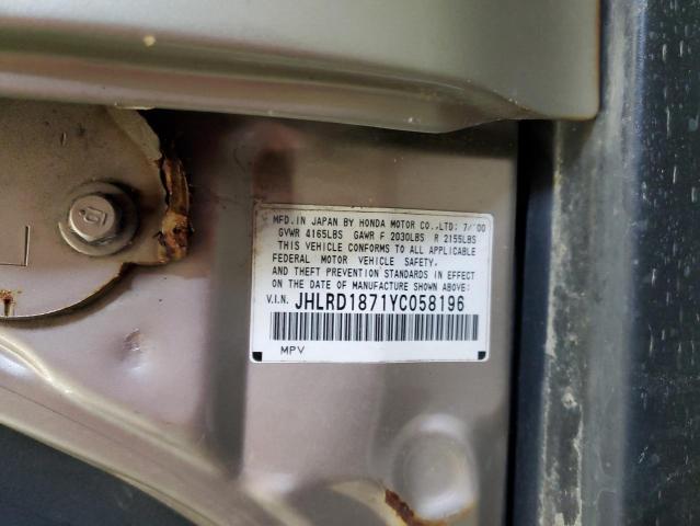 2000 HONDA CR-V SE