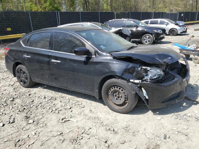 Sedans NISSAN SENTRA 2015 Czarny