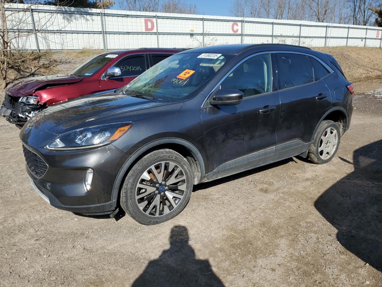 2020 Ford Escape Sel за продажба в Davison, MI - All Over
