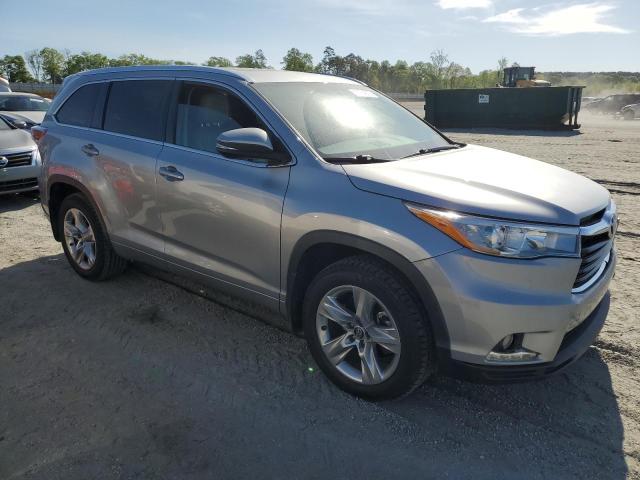  TOYOTA HIGHLANDER 2016 Silver