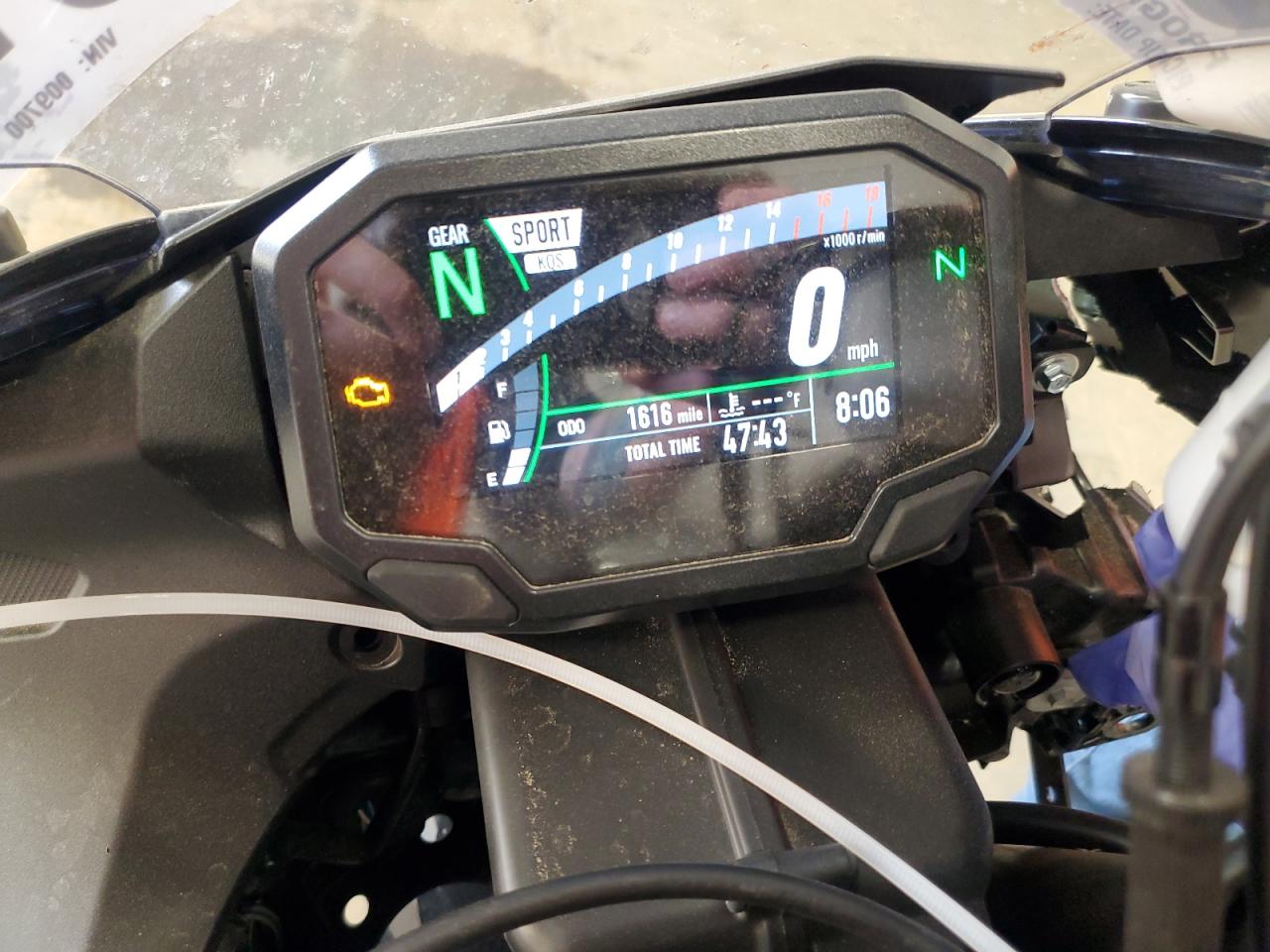 2025 Kawasaki Zx636 K VIN: JKBZXJK13SA009700 Lot: 54880415