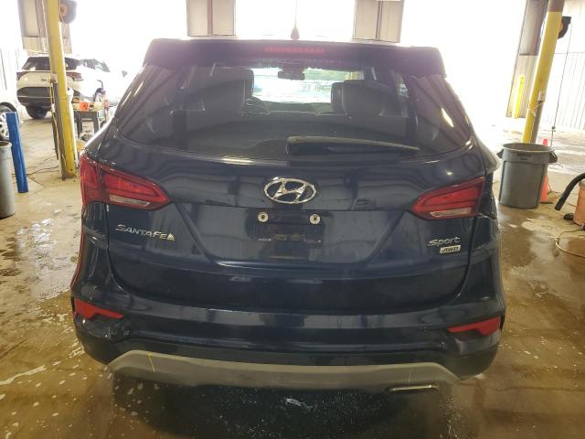  HYUNDAI SANTA FE 2018 Granatowy