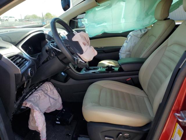  FORD EDGE 2015 Czerwony