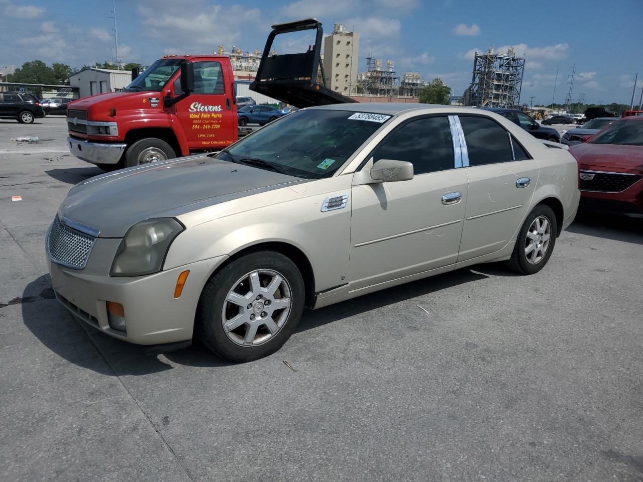 2007 Cadillac Cts Hi Feature V6 na sprzedaż w New Orleans, LA - Rear End