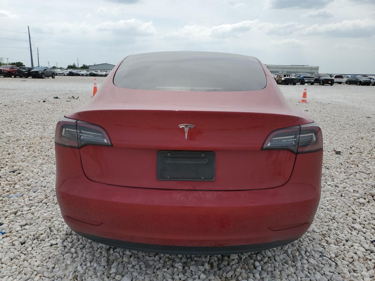 2022 Tesla Model 3 VIN: 5YJ3E1EA2NF186784 Lot: 53386235