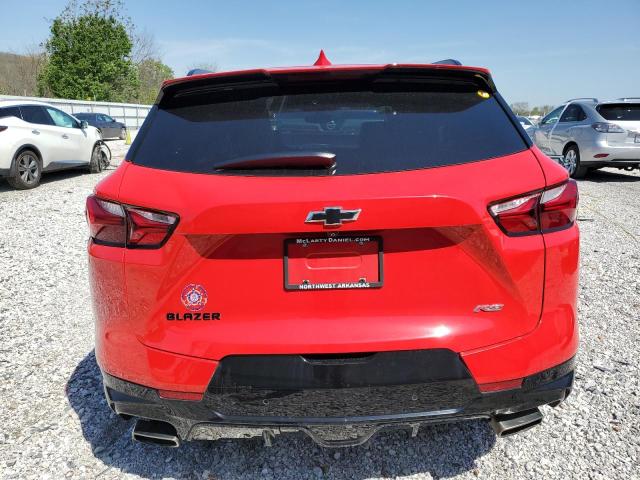  CHEVROLET BLAZER 2019 Красный