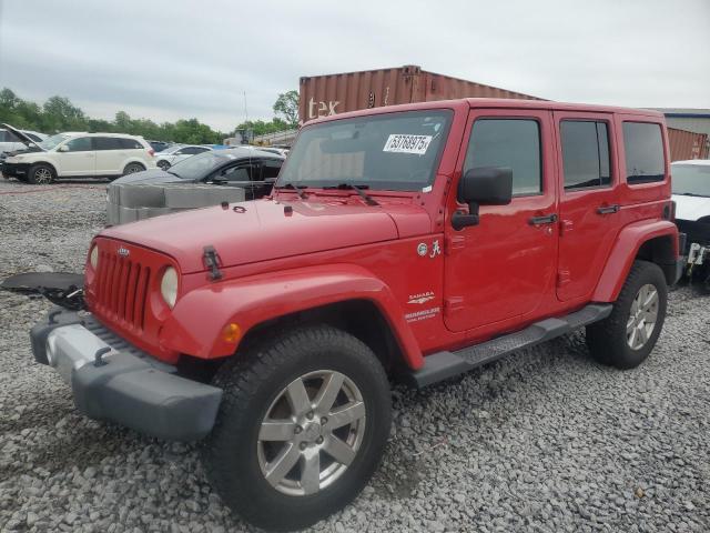  JEEP WRANGLER 2012 Красный